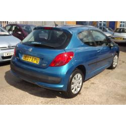 PEUGEOT 207 1.4 S 8V A/C (blue) 2007