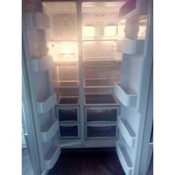 Double door fridge freezer