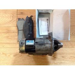 Hyundai starter motor and Front brake pads