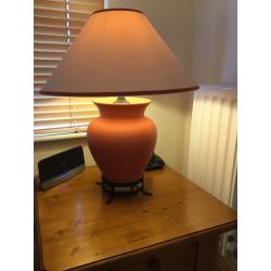 Terracotta table lamps for sale (3 of