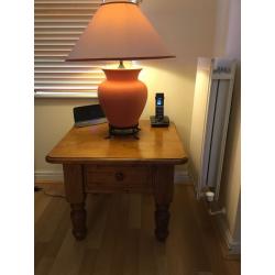 Terracotta table lamps for sale (3 of