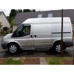 Ford transit SWB 2.2 medium high roof 59reg low miles 110k