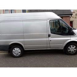 Ford transit SWB 2.2 medium high roof 59reg low miles 110k