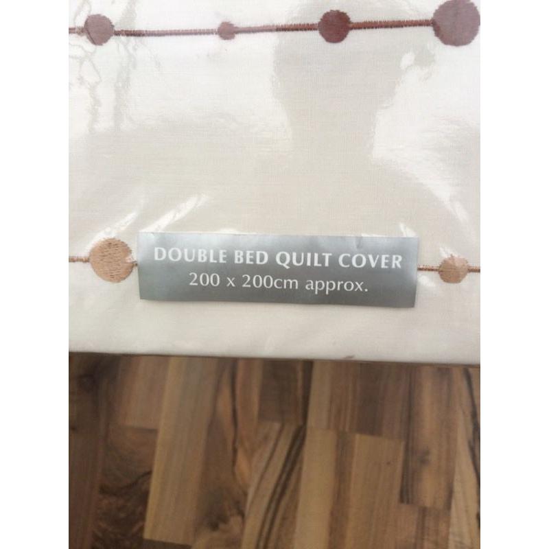 Double bed quilt cover