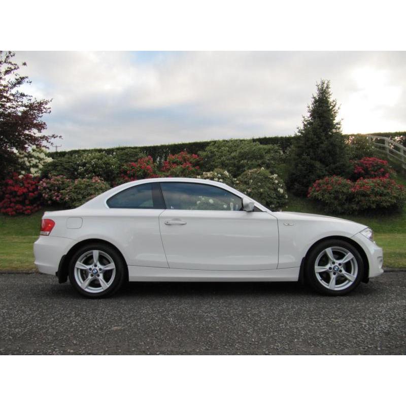 2012 BMW 118d 2.0 D **COUPE **EXCLUSIVE EDITION**ALPINE WHITE**