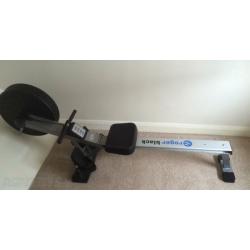 Rodger black rowing machine