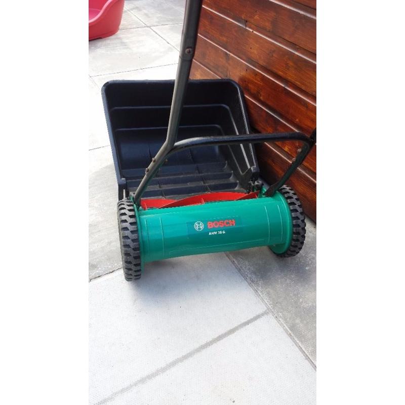 Bosch push lawnmower