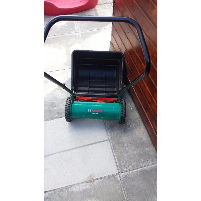 Bosch push lawnmower