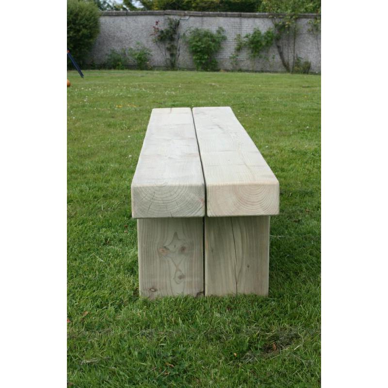 Sleeper bench railway sleeper garden furniture seat bench Loughview Joinery