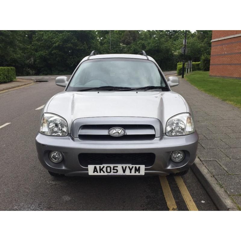 HYUNDAI SANTA FE 2005 AUTOMATIC 2.0 DISELNEW MOT (NO ADVISORY) FSHFULL LEATHER