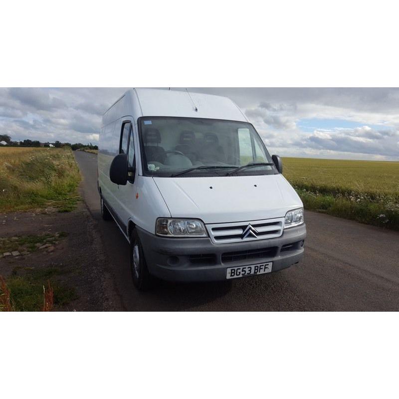 Citroen Relay Long Wheelbase & High Roof