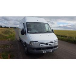 Citroen Relay Long Wheelbase & High Roof