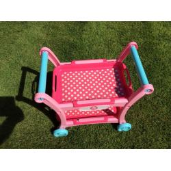 Girls tea trolley from Early Learning Centre