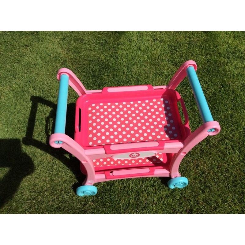 Girls tea trolley from Early Learning Centre