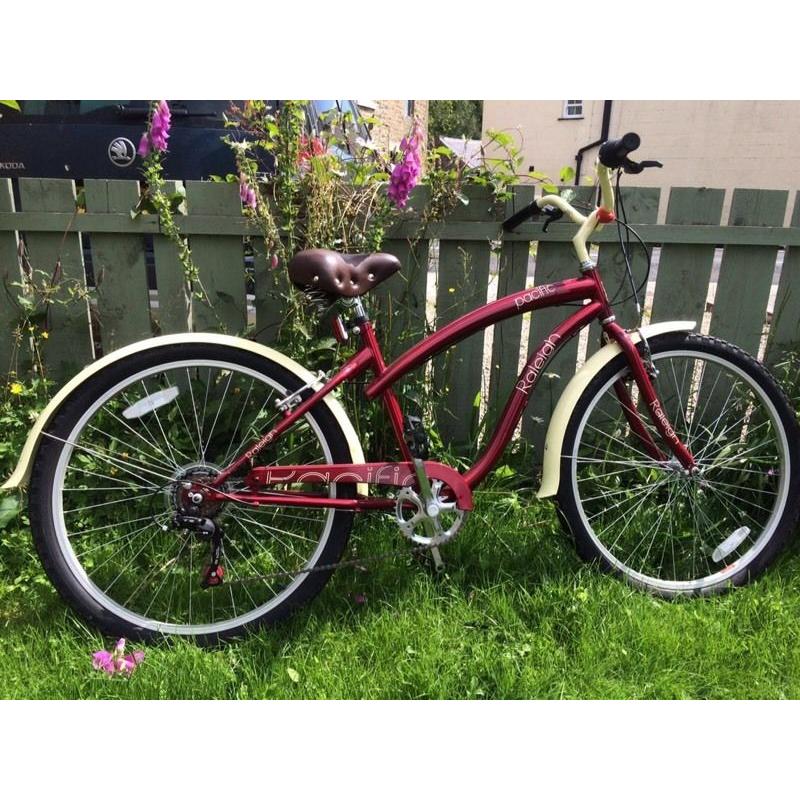 Raleigh Pacific Vintage-Style Ladies Bike