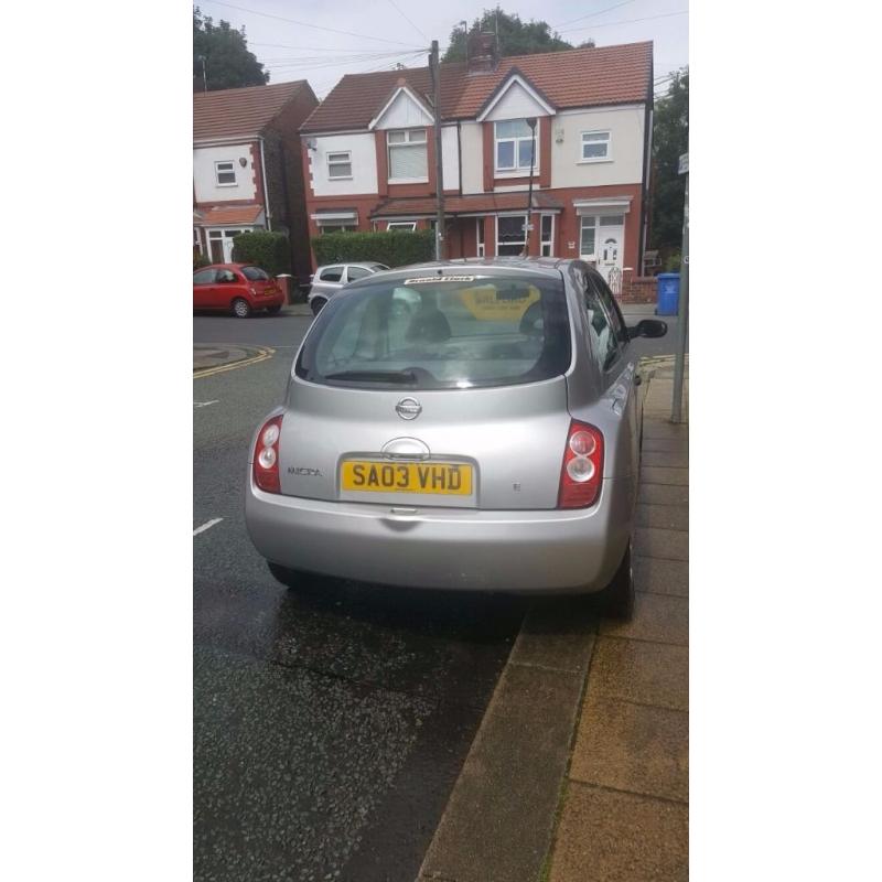 2003 Nissan Micra for Spares or Repair