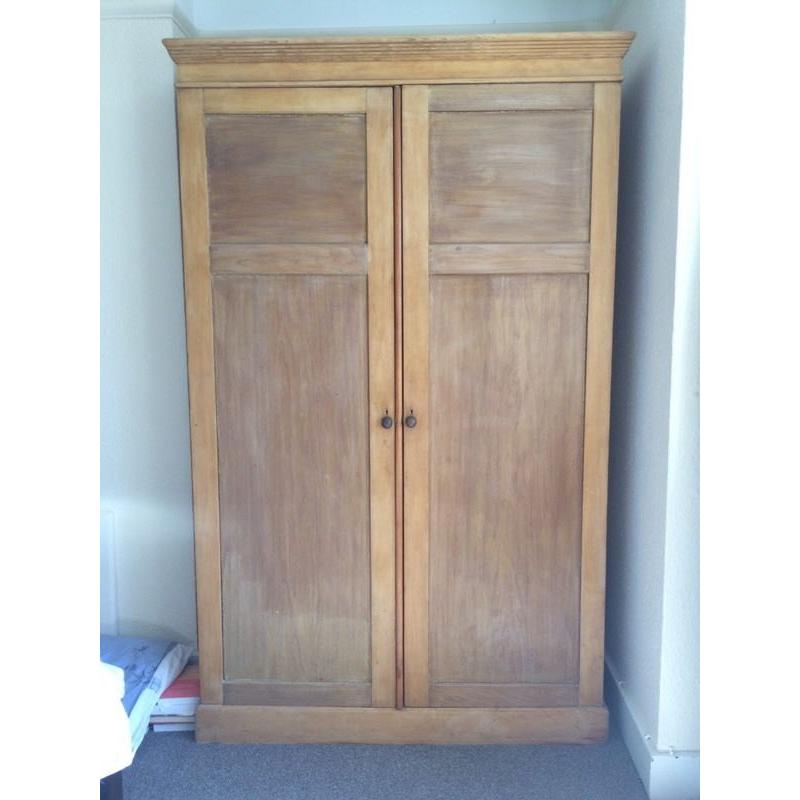 Pine wardrobe