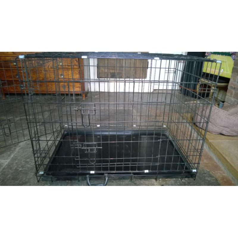 large metal dog cage / crate in very good used condition