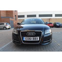 BLACK AUDI A3 1.6 TDI SE SPORTBACK 5dr