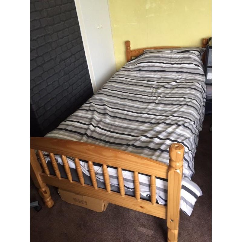 FREE single bed with mattress