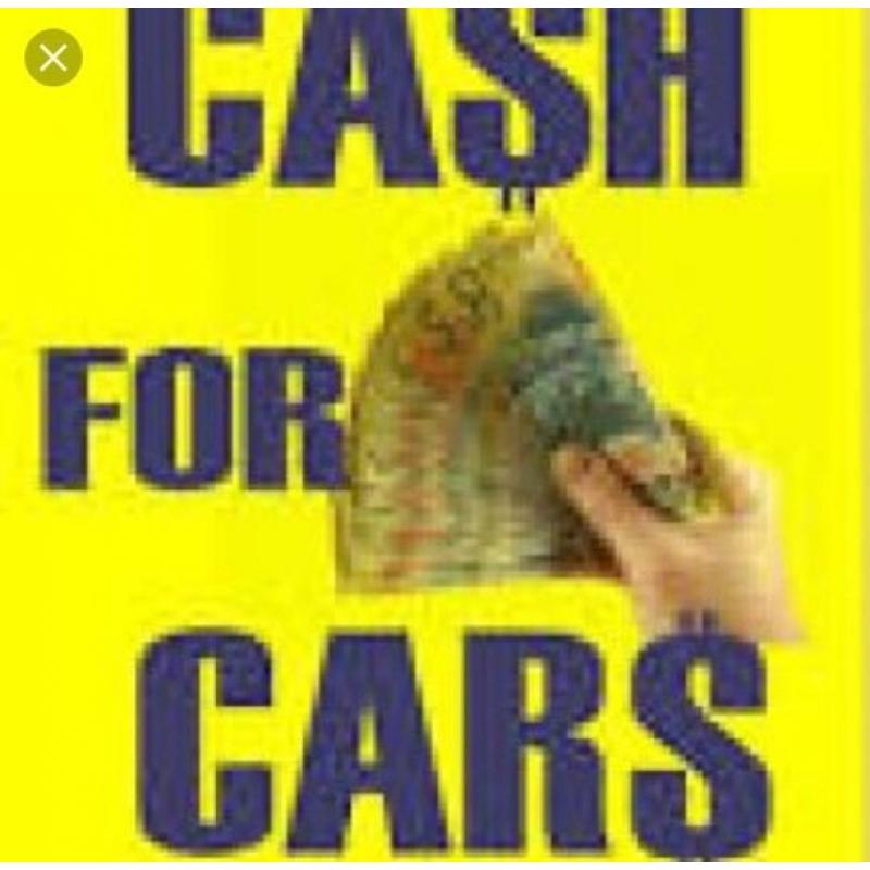 CARS BOUGHT FOR CASH