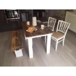 Rustic dinning set