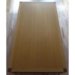 Heals Solid Oak Coffee Table. Large. 140cm x 80cm.