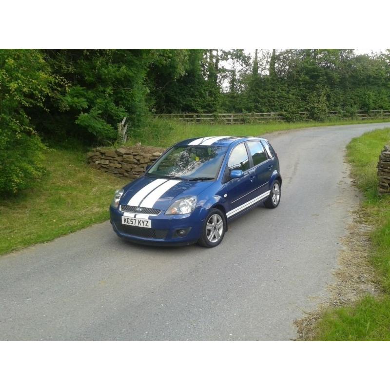 57 2007 Ford Fiesta 1242cc May Part Ex MOT Dec lovely car. nearly fsh. first to view will buy