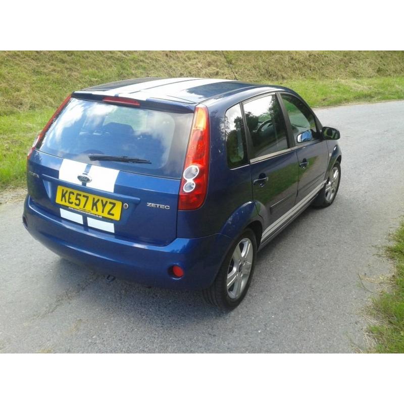 57 2007 Ford Fiesta 1242cc May Part Ex MOT Dec lovely car. nearly fsh. first to view will buy