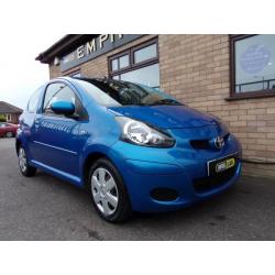 2009 TOYOTA AYGO BLUE VVT-I HATCHBACK PETROL