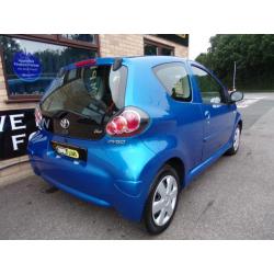 2009 TOYOTA AYGO BLUE VVT-I HATCHBACK PETROL