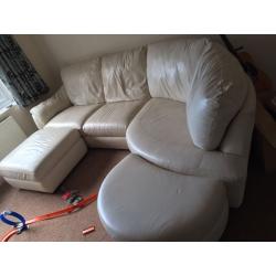 IKEA | Leather sofas | Corner sofas | VRETA | Corner sofa w end unit left