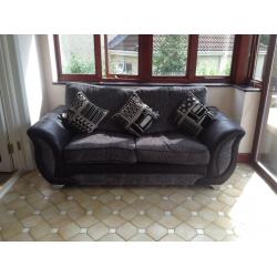 DFS Sofa bed with matching scatter cushions