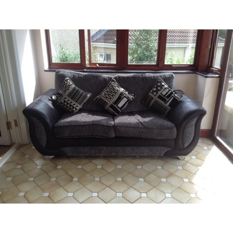 DFS Sofa bed with matching scatter cushions