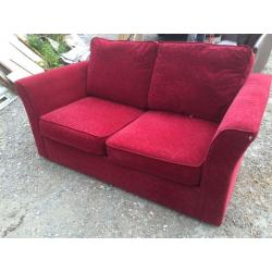 Red sofa bed. Can deliver.