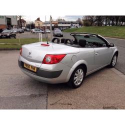 RENAULT MEGANE 1.6 DYNAMIC CONVERTIBLE// 2006/06 PLATE// 2 OWNERS// SERVICE HISTORY//