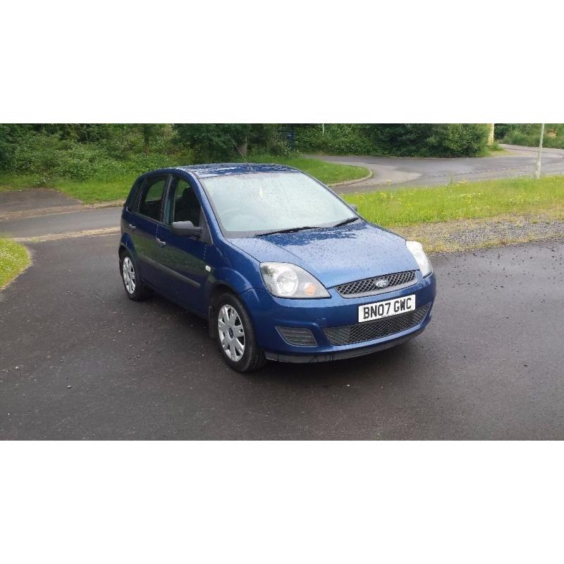 FORD FIESTA STYLE 1.4 TDCI 07 2007 LOW TAX low mileage px possible