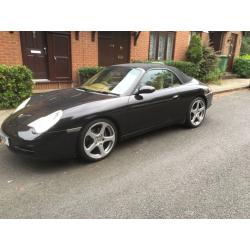 Porsche 996 covertable , tiptronic, with hardtop