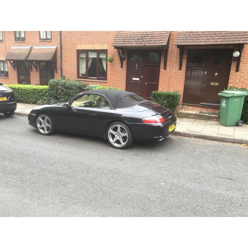 Porsche 996 covertable , tiptronic, with hardtop