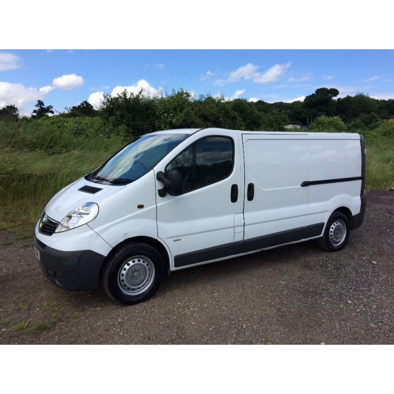 VAUXHALL VIVARO 2900 LWB 2.0 CDTI DIESEL 2013 13-REG *AIR CONDITIONING* DRIVES EXCELLENT