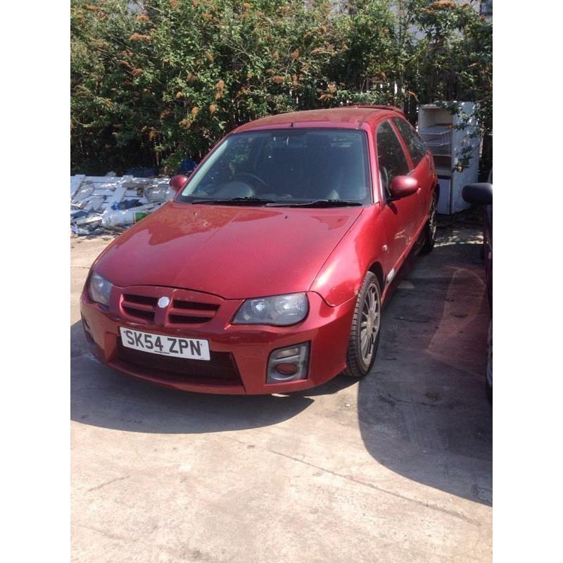 MG ZR 1.4 SERVICE HISTORY LONG MOT