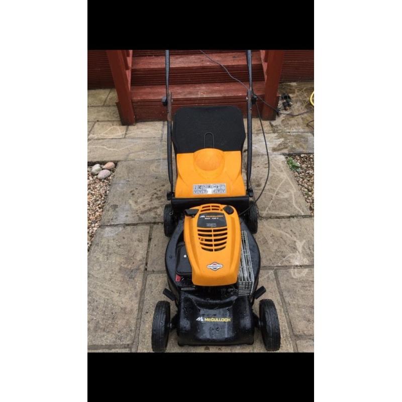 Petrol lawnmower