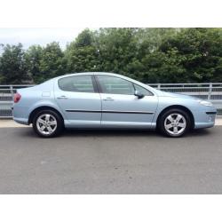 57 Plate Peugeot 407 2.0 Diesel. Years Mot. FSH.