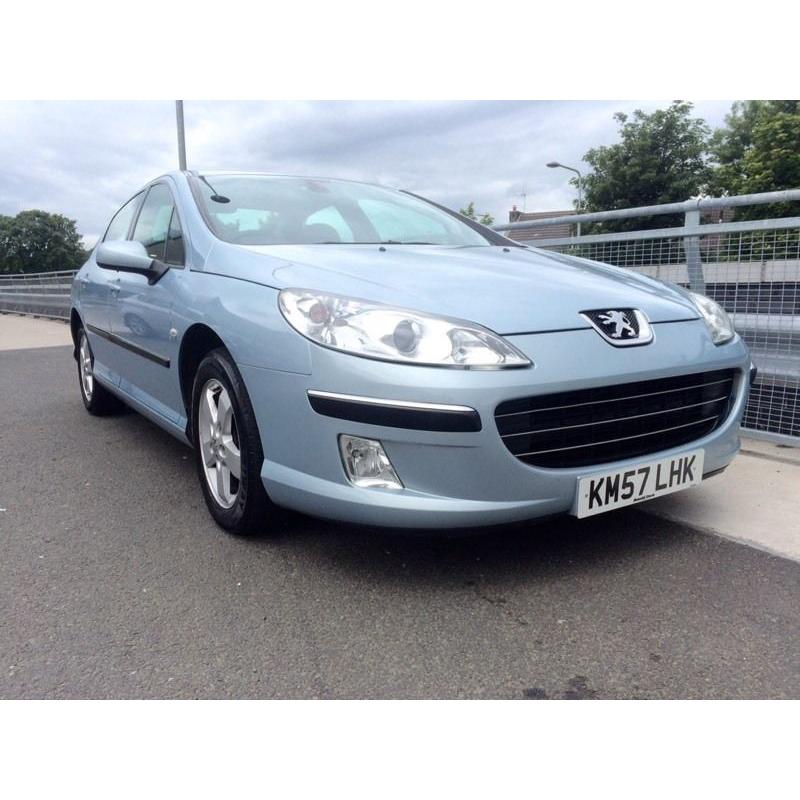 57 Plate Peugeot 407 2.0 Diesel. Years Mot. FSH.