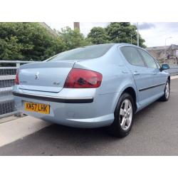 57 Plate Peugeot 407 2.0 Diesel. Years Mot. FSH.