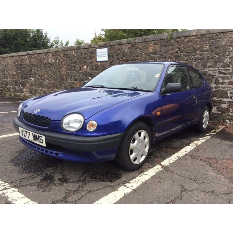 TOYOTA COROLLA 1.3 PETROL SE MODEL 3 DOOR