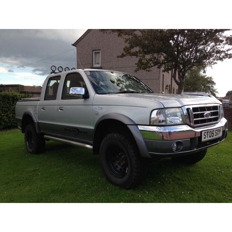 2005 FORD RANGER 2.5D 1 YEAR MOT!NEW STYLE WHEELS!