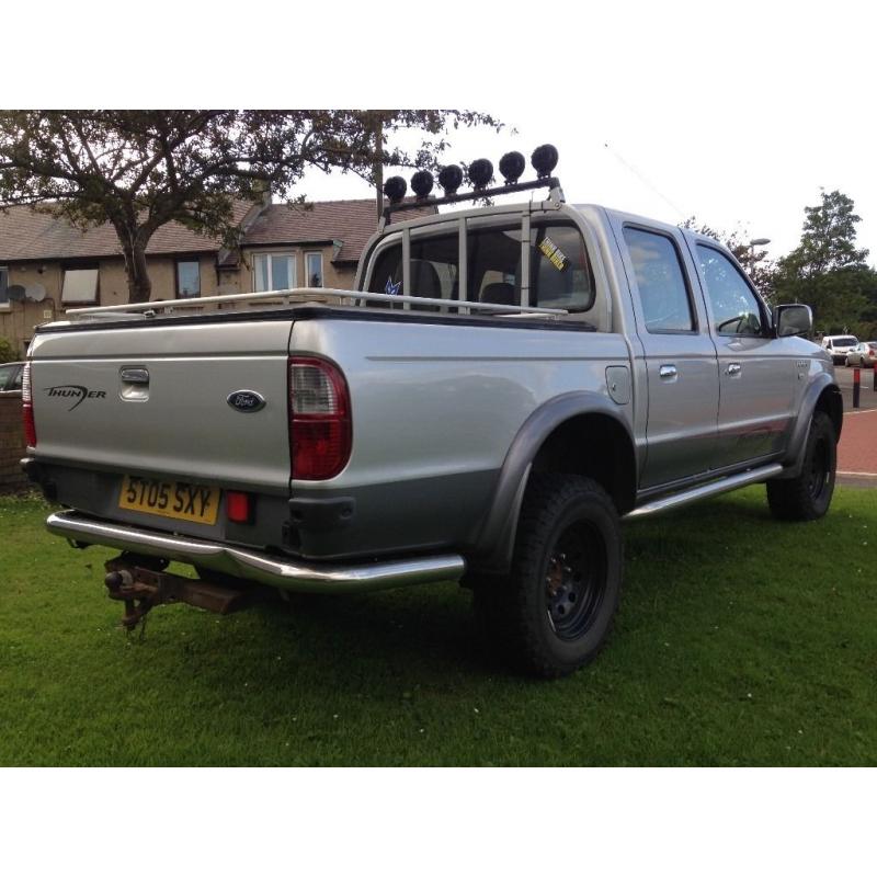 2005 FORD RANGER 2.5D 1 YEAR MOT!NEW STYLE WHEELS!