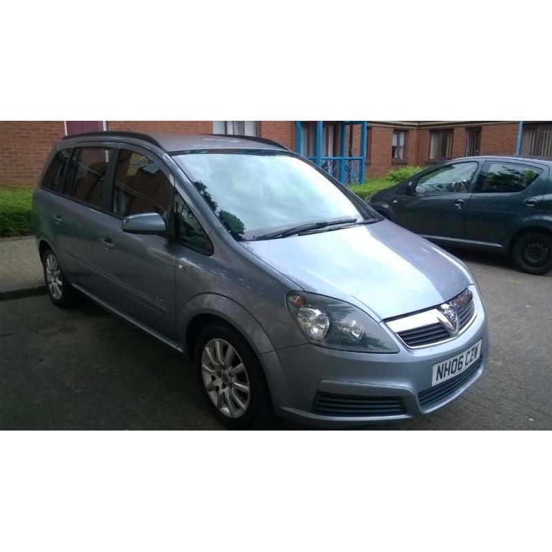 Vauxhall Zafira Club, 7 Seater, 1.6litre, 2006, Mot march 2017