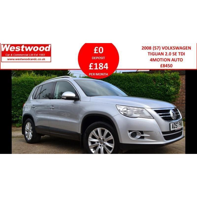 2008 VOLKSWAGEN TIGUAN SE TDI 140 ESTATE DIESEL